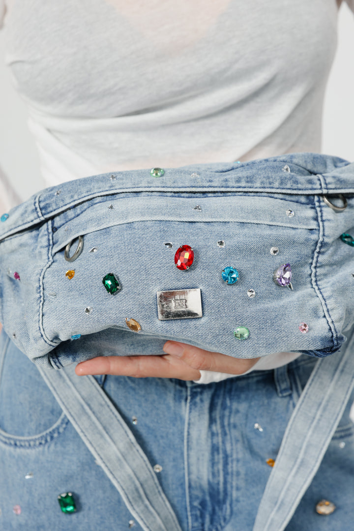 Ruby Denim Belt Bag