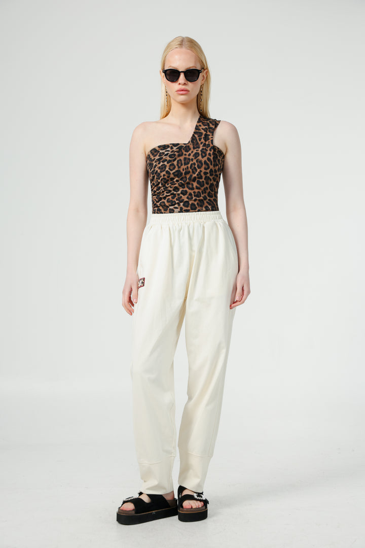 Catalog Leopard One Shoulder Top