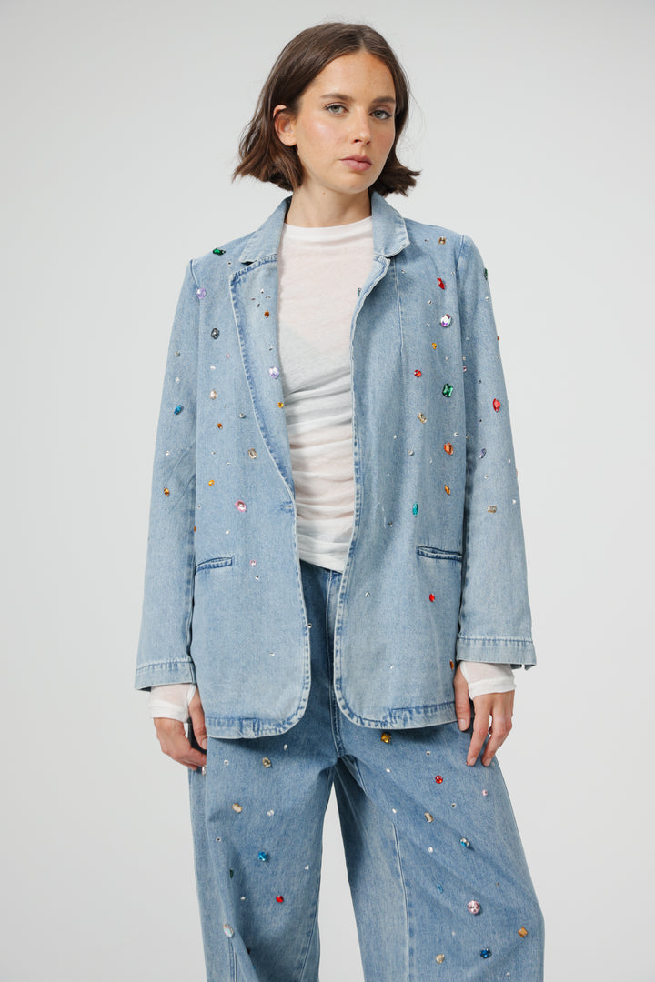 Ruby Blue Denim Blazer