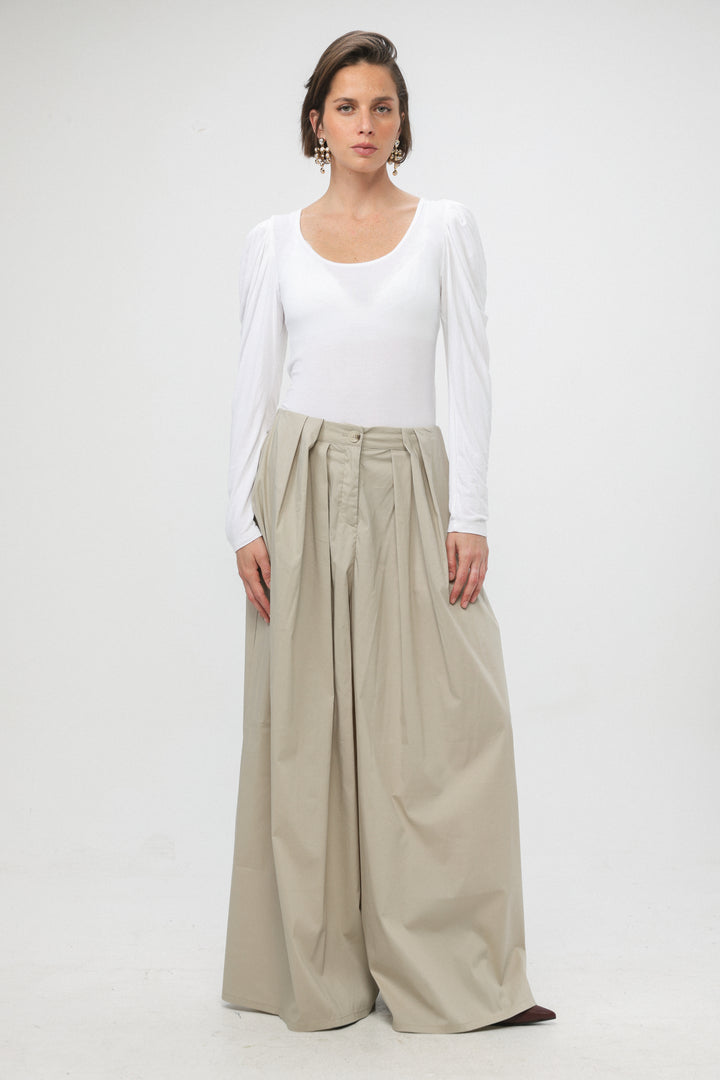 Policy Beige Bottoms