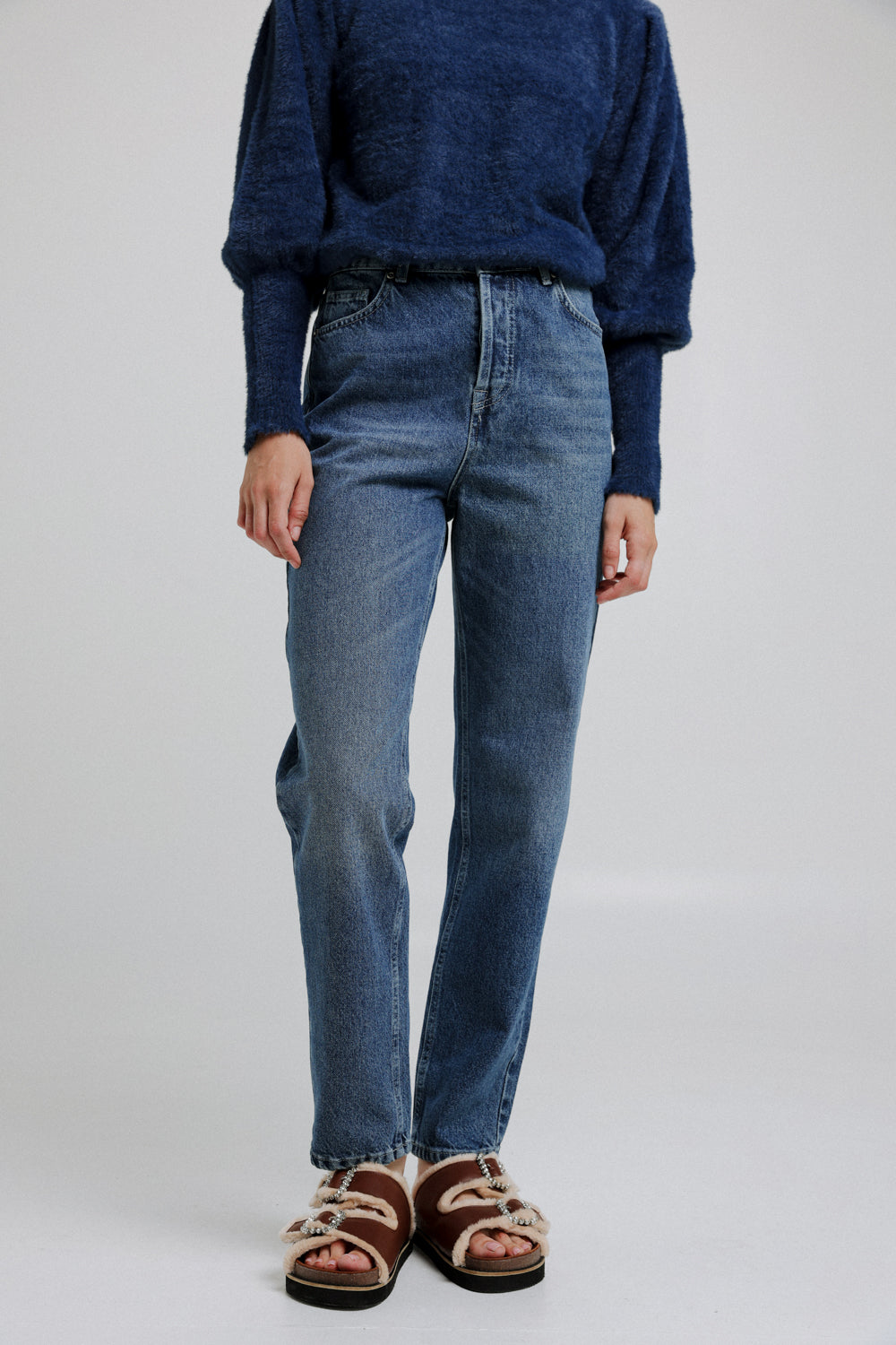 F Star Oversized Blue Denim