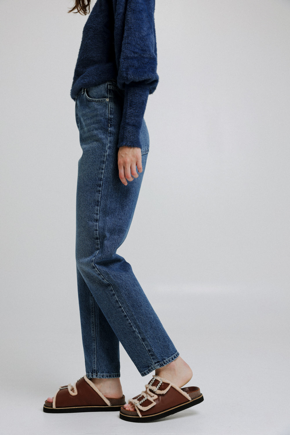 F Star Oversized Blue Denim