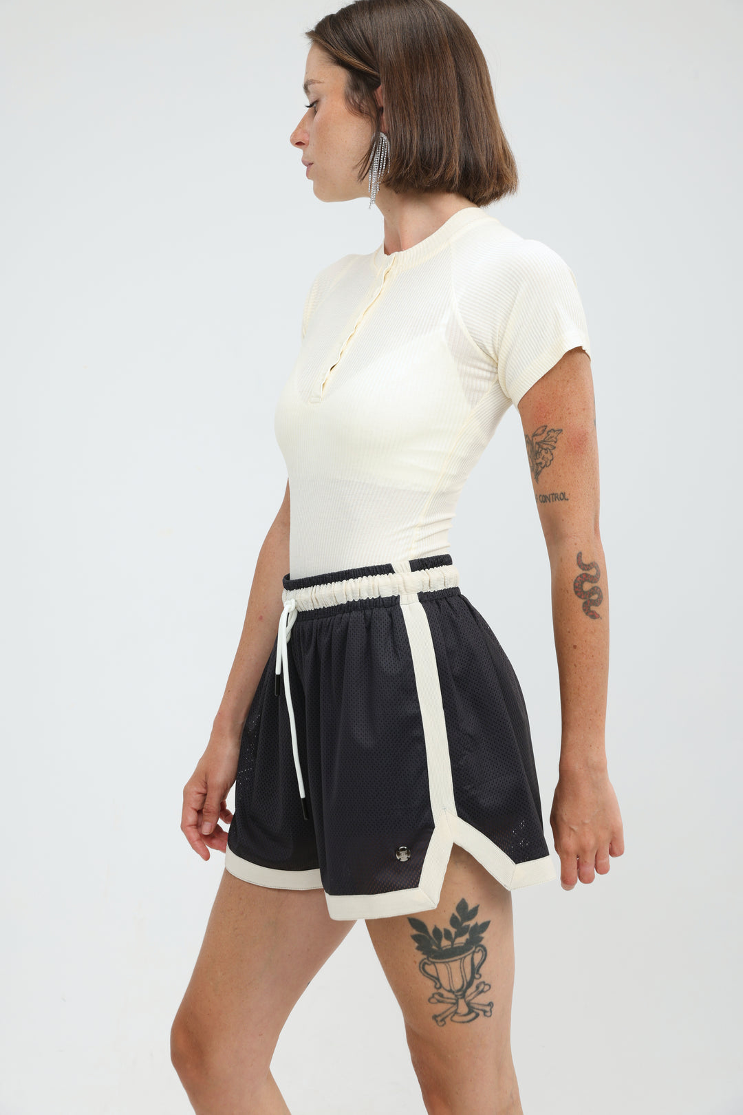 Poldi Black Shorts