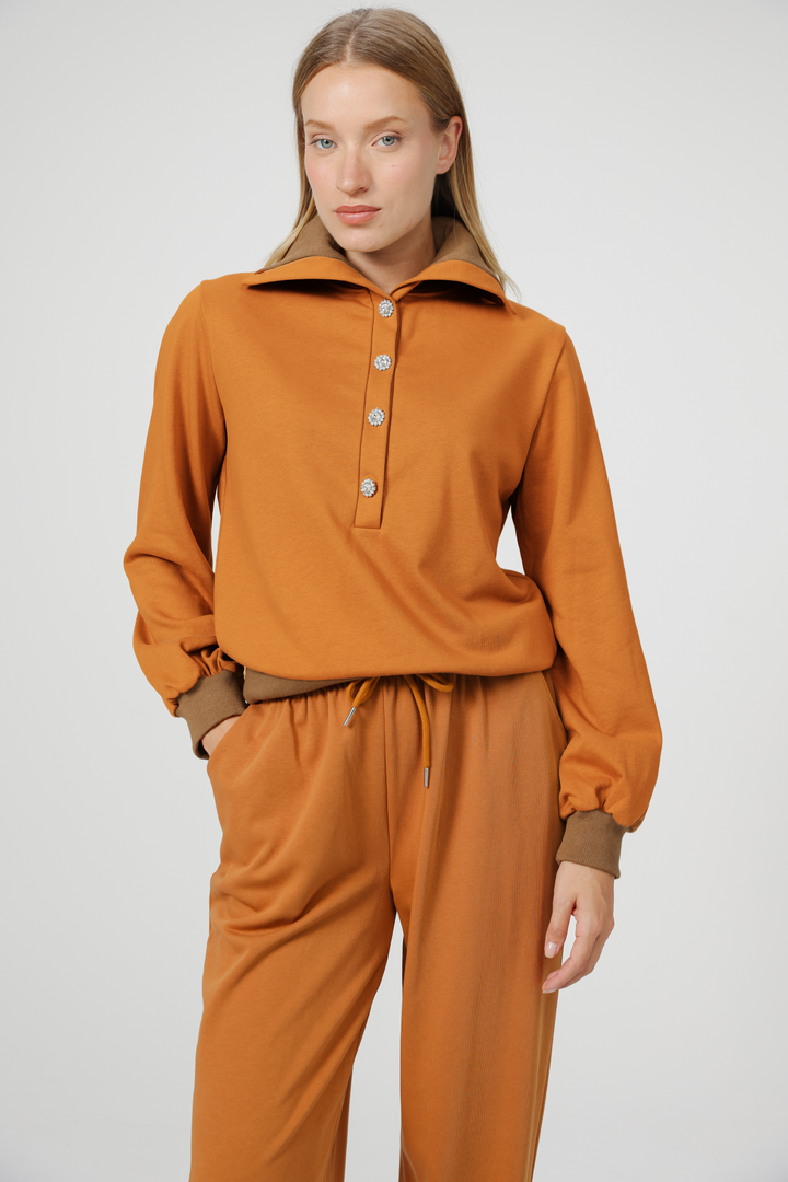Clouding Camel Sweatshirt
