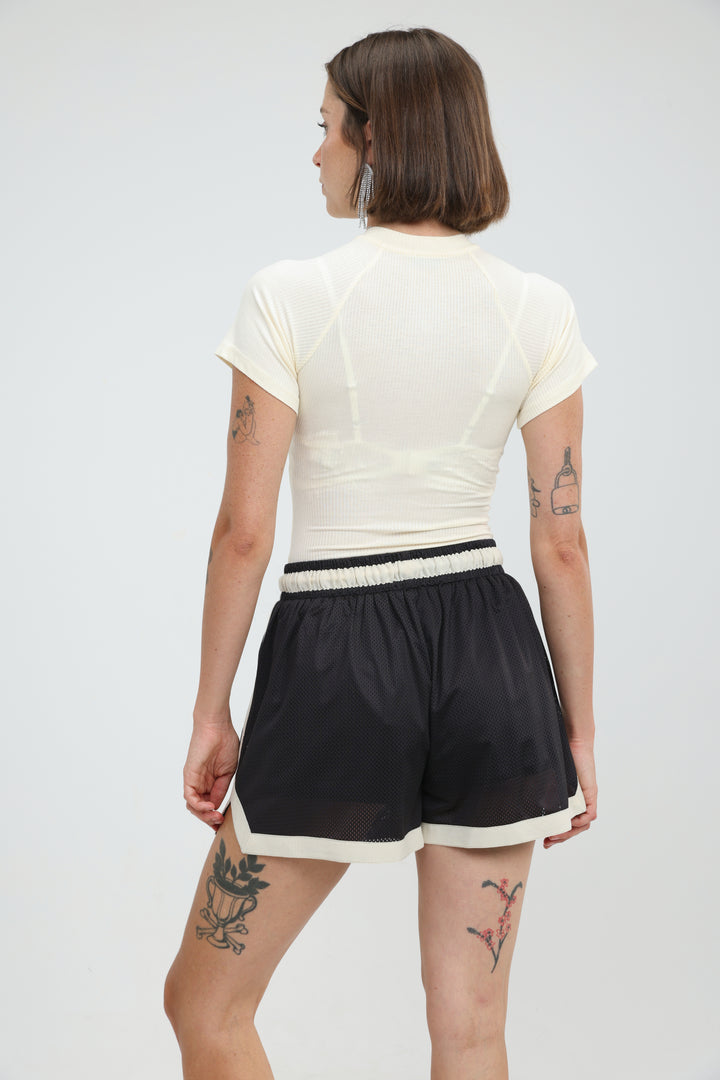 Poldi Black Shorts