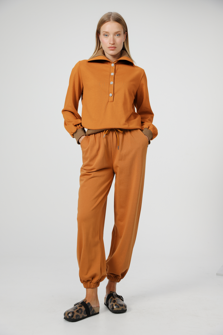 Clouding Camel Sweatshirt