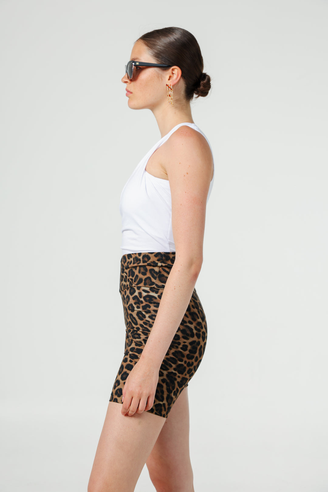 Catalog White One Shoulder Top