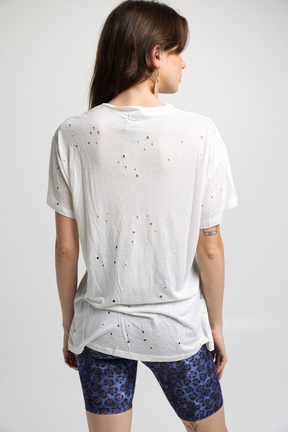 Hole Cream V T-Shirt