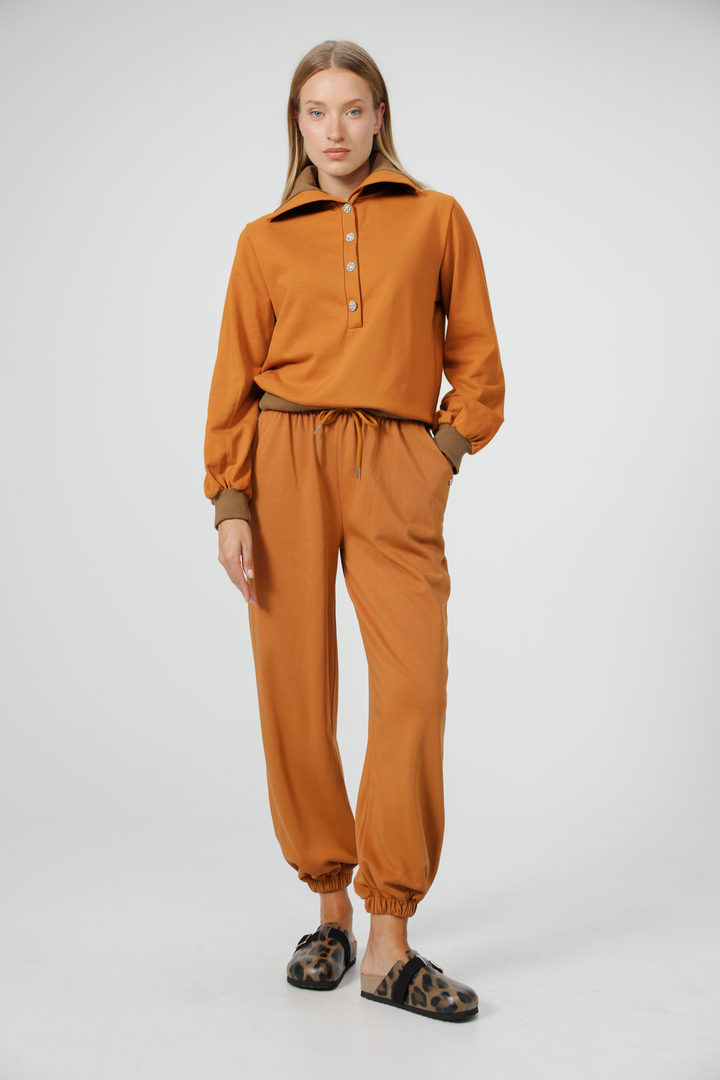 Clouding Camel Sweatshirt