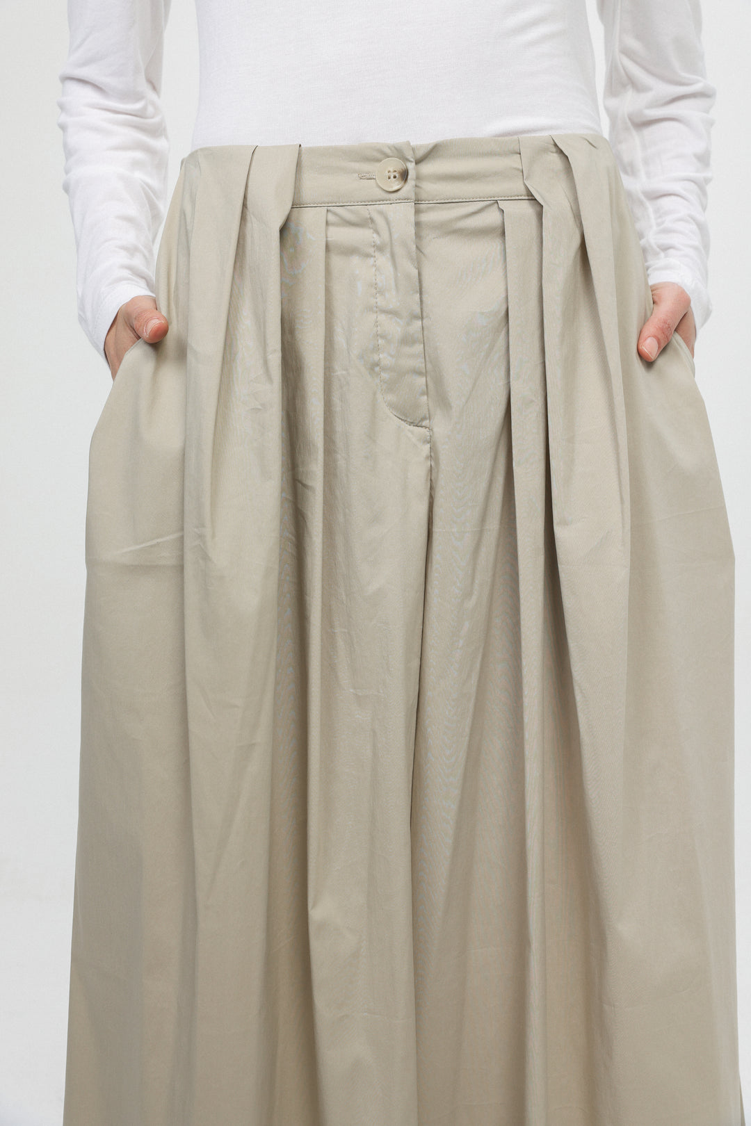 Policy Beige Bottoms