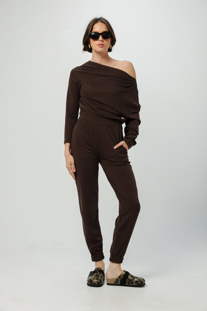 BFF Brown Jumpsuit