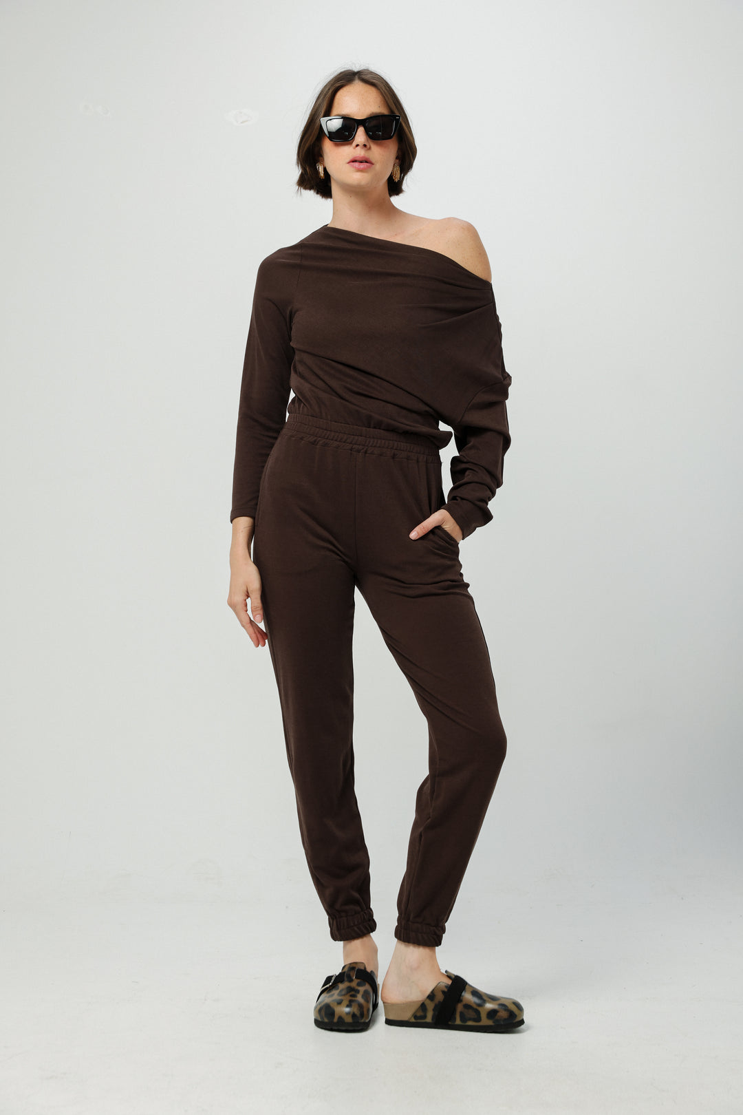 BFF Brown Jumpsuit