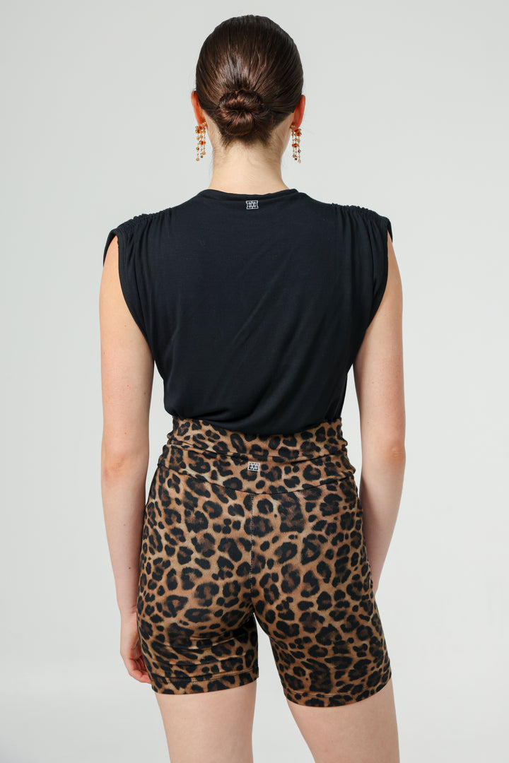 Sea Black Lace Tank