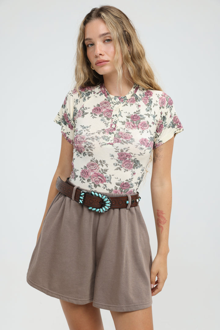 Mori Floral Bodysuit