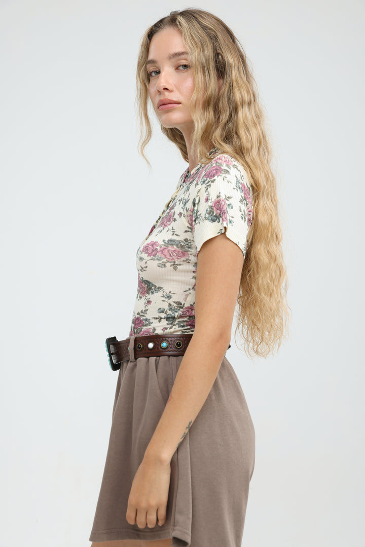Mori Floral Bodysuit
