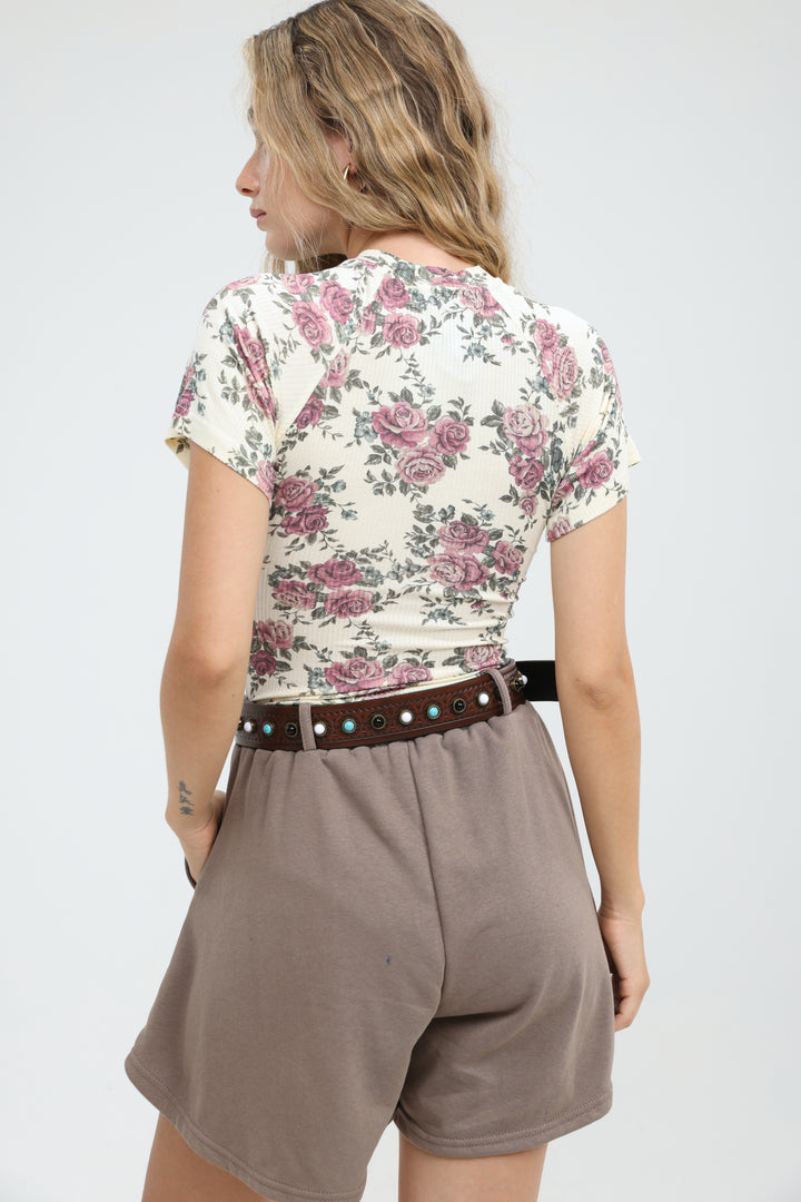 Mori Floral Bodysuit