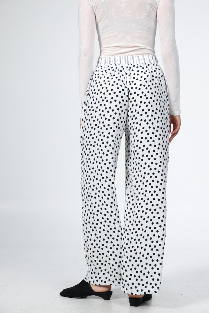 Boxer White Dots Bottoms