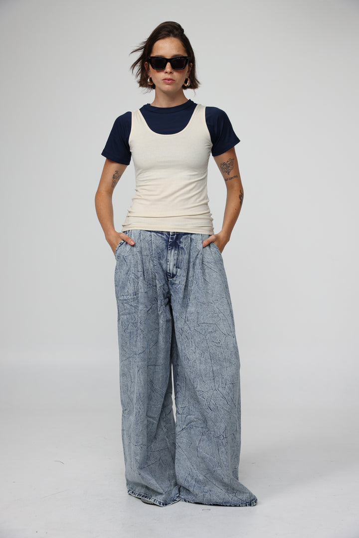 Job Navy T-Shirt