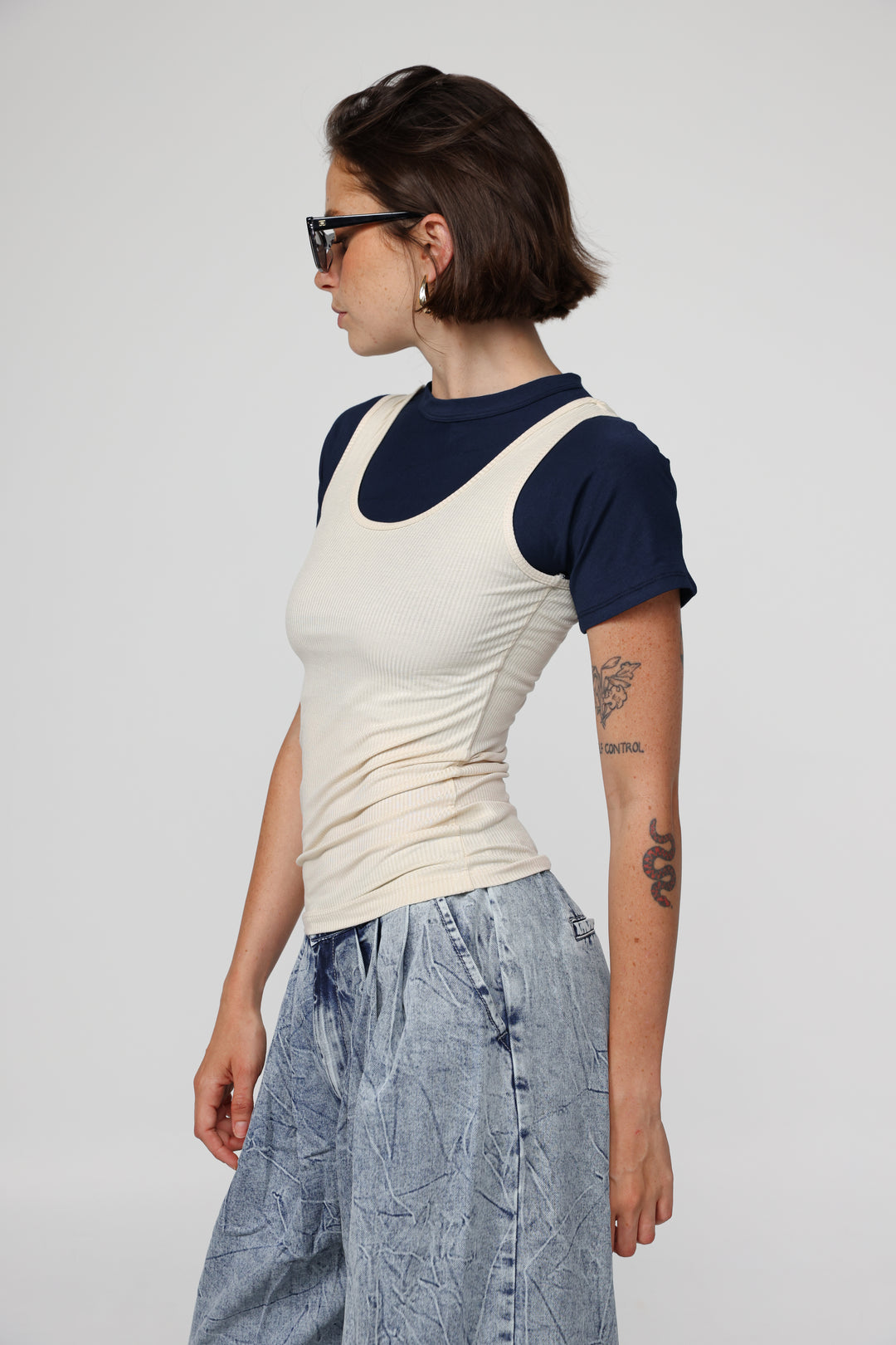 Job Navy T-Shirt