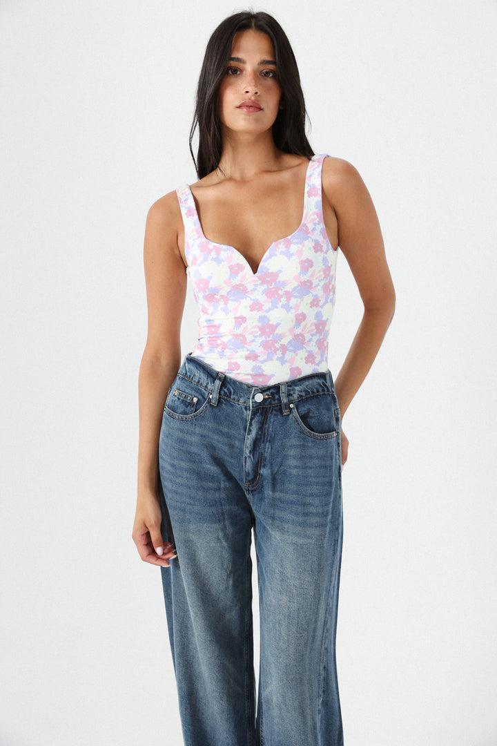 Illusion Floral Top