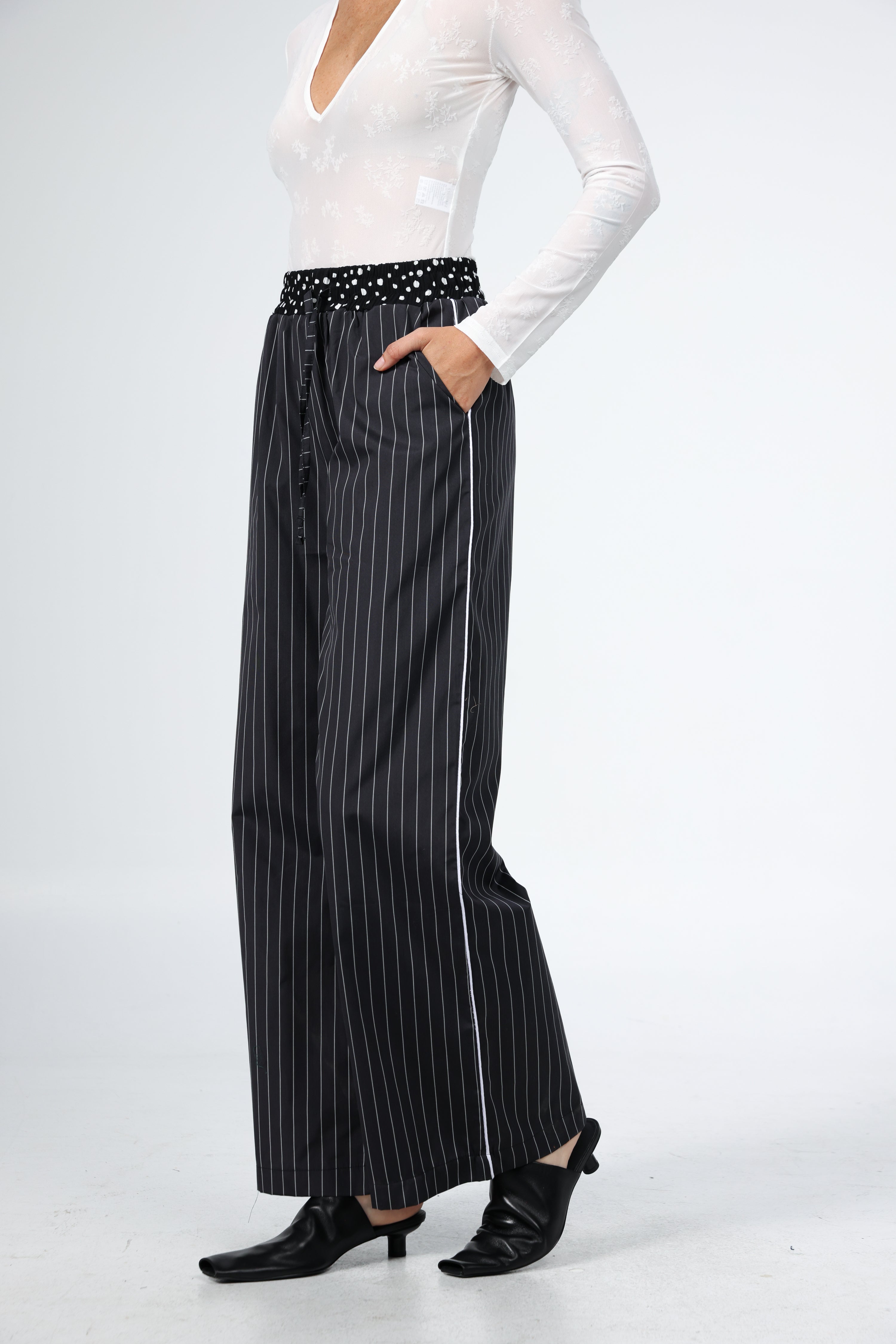 『seeksole』ss stripe slacks ss stripe slacks – YZ