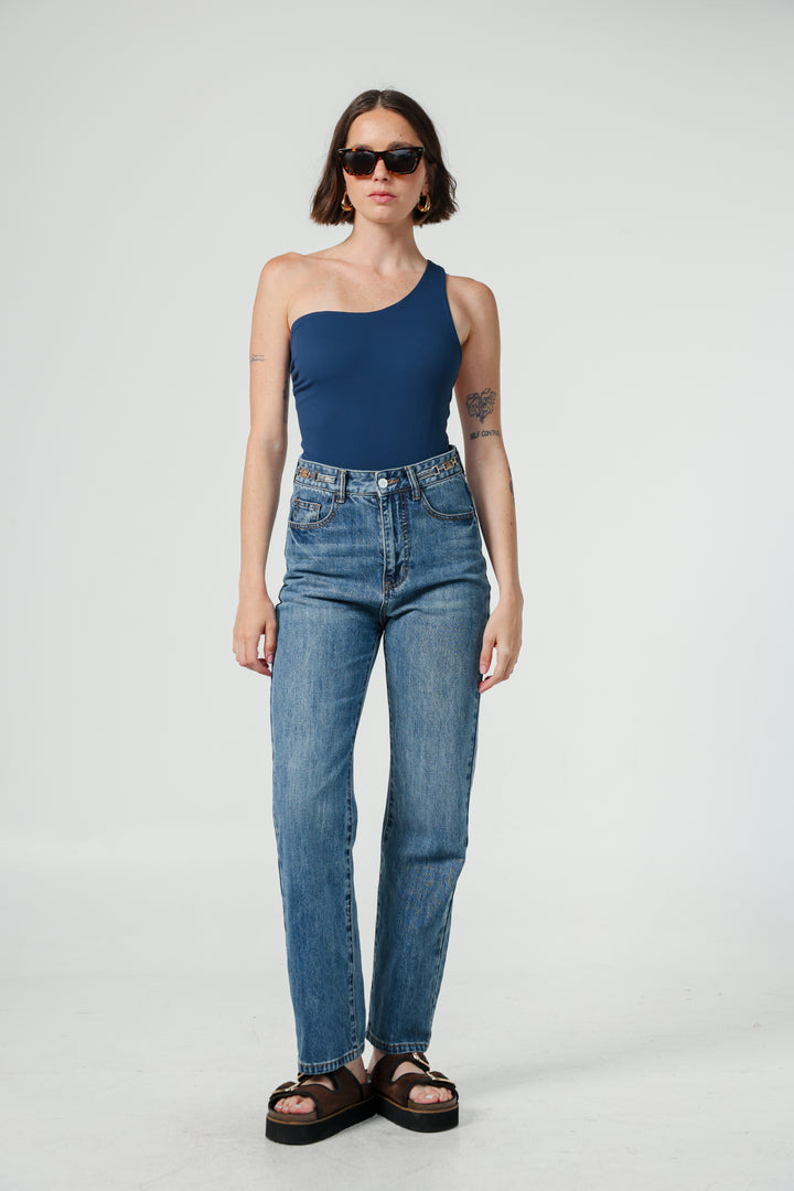 Moma Navy Bodysuit