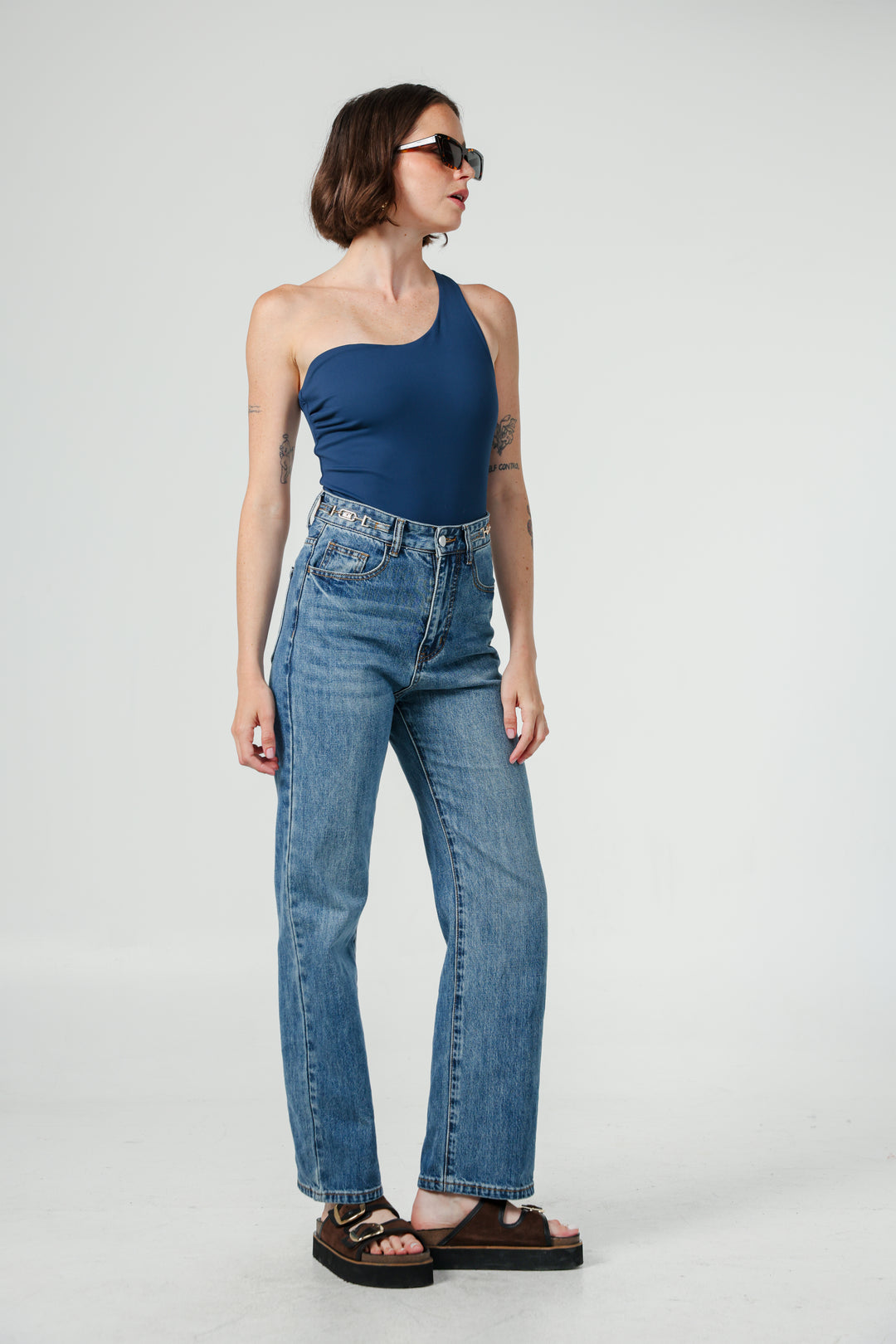 Moma Navy Bodysuit