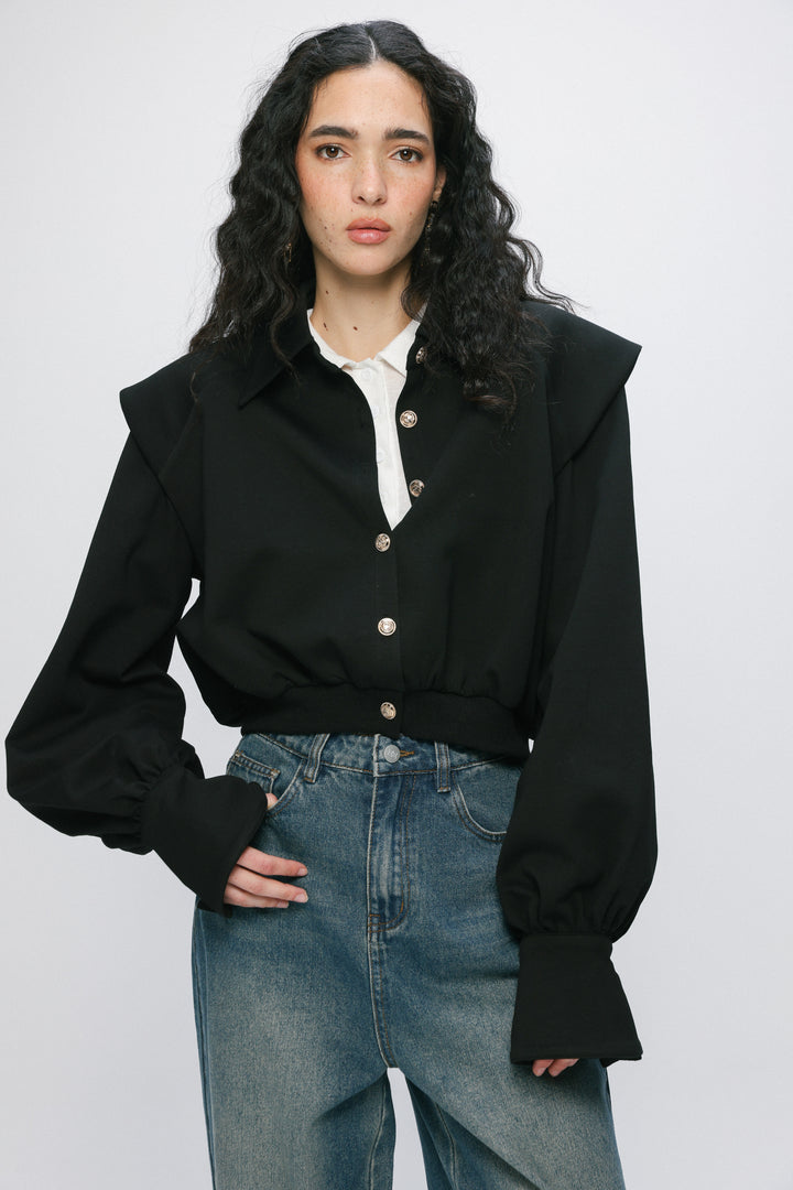 Calm Black Polo