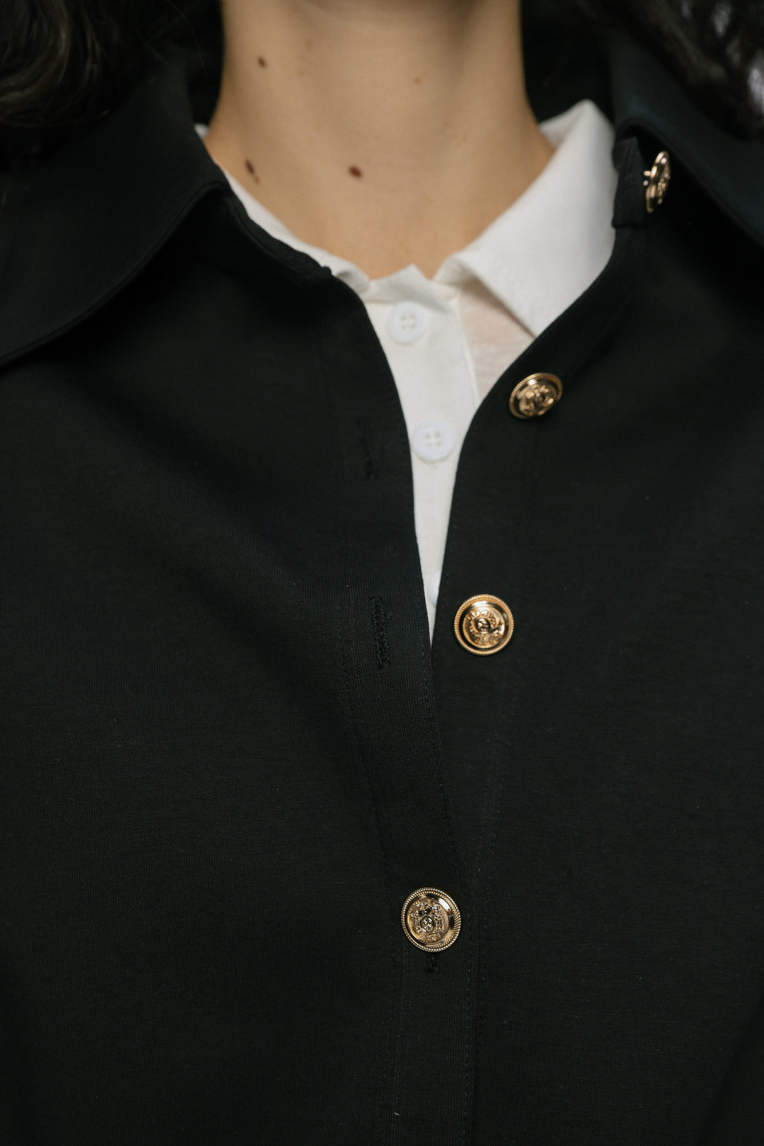 Calm Black Polo