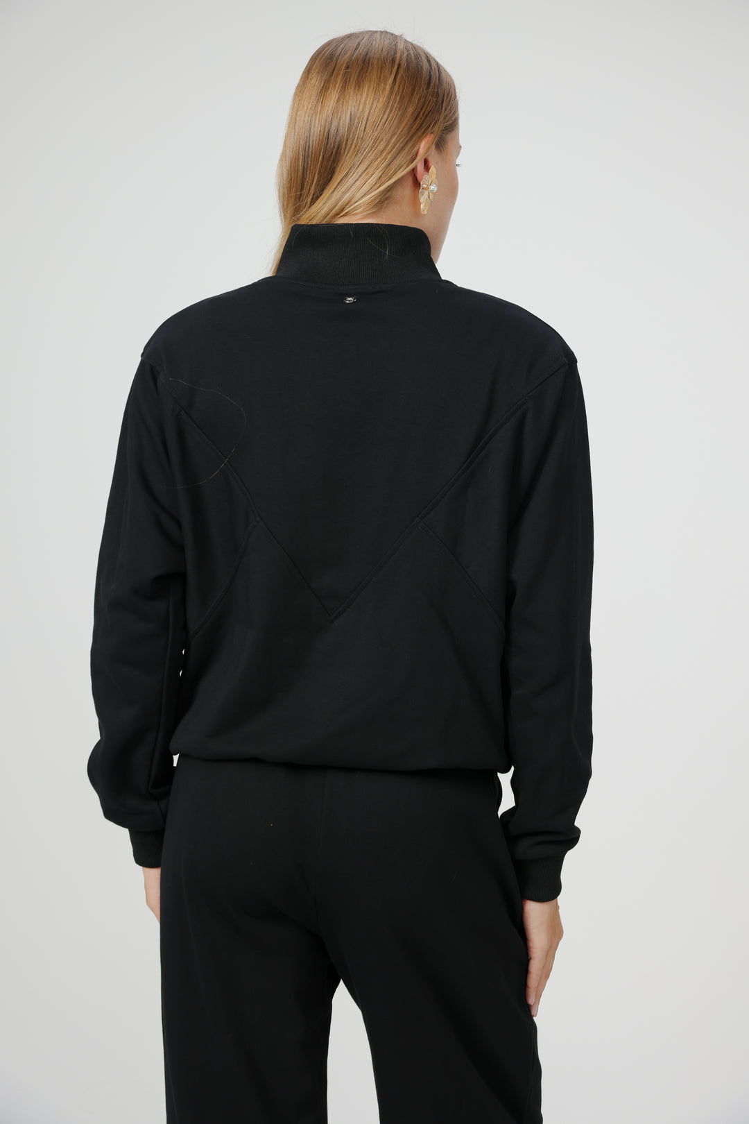 Floating Black Sweatshirt