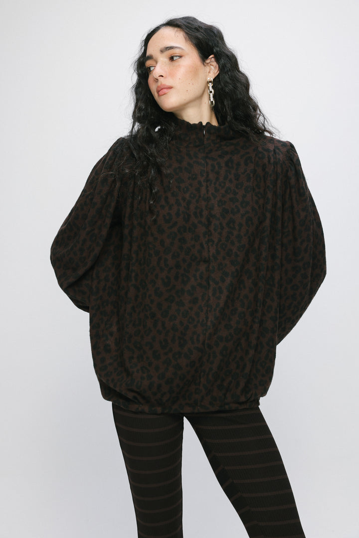 Moosh Brown Sweatshirt