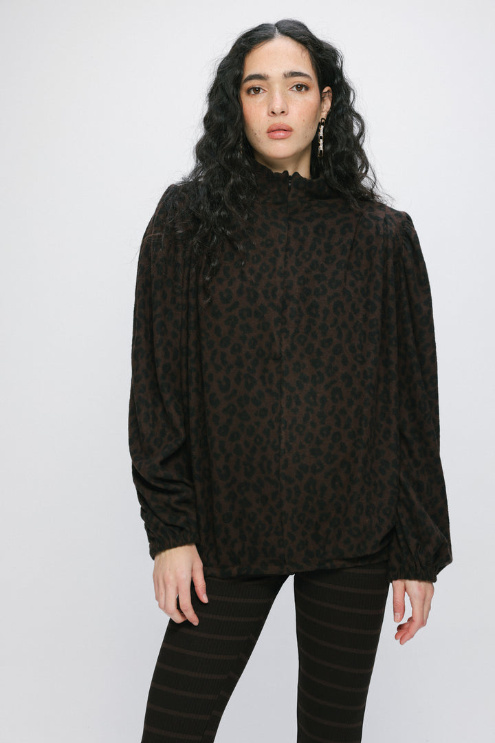 Moosh Brown Sweatshirt
