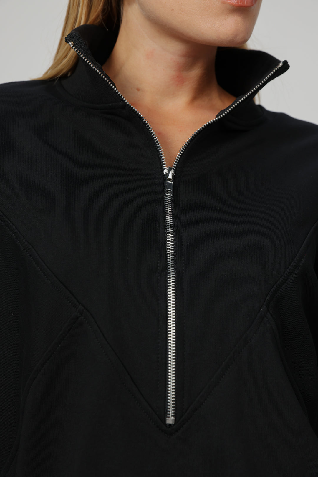 Floating Black Sweatshirt