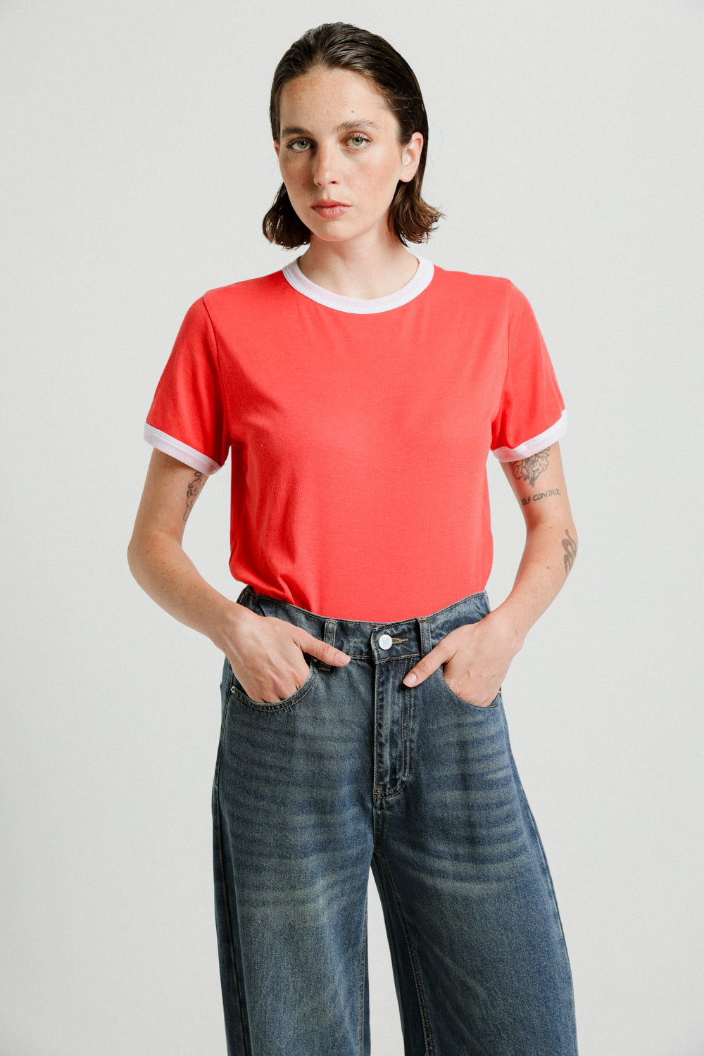 School Coral T-Shirt