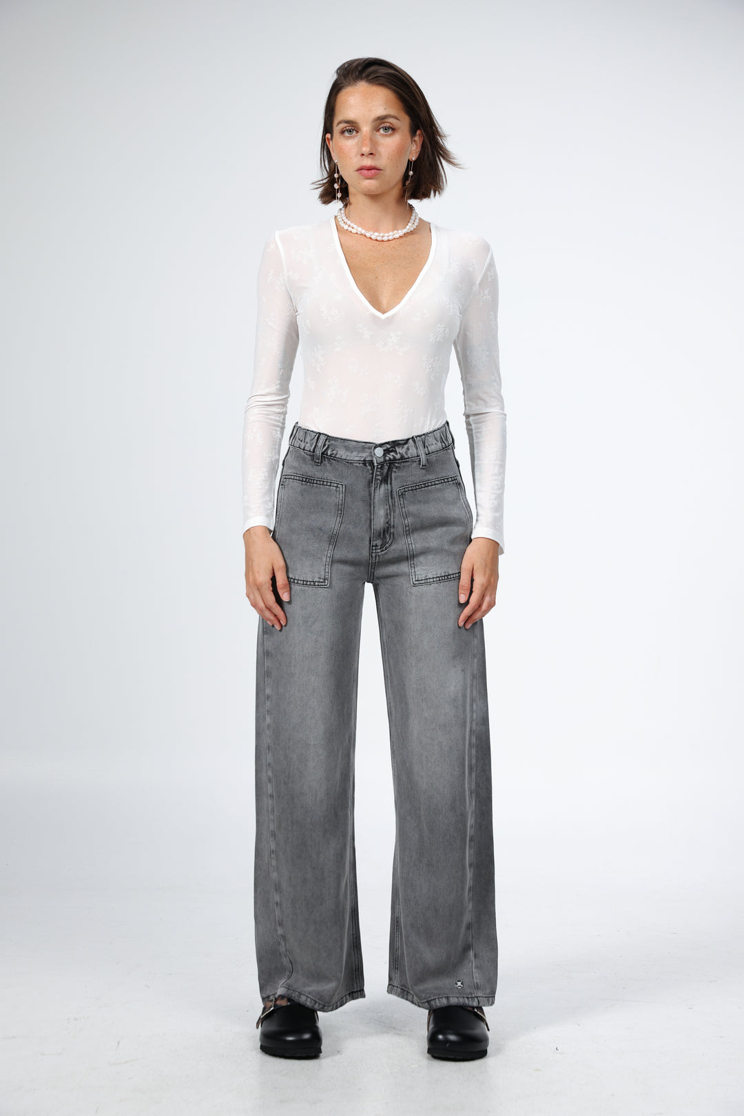 Reorganized Grey Soft Denim