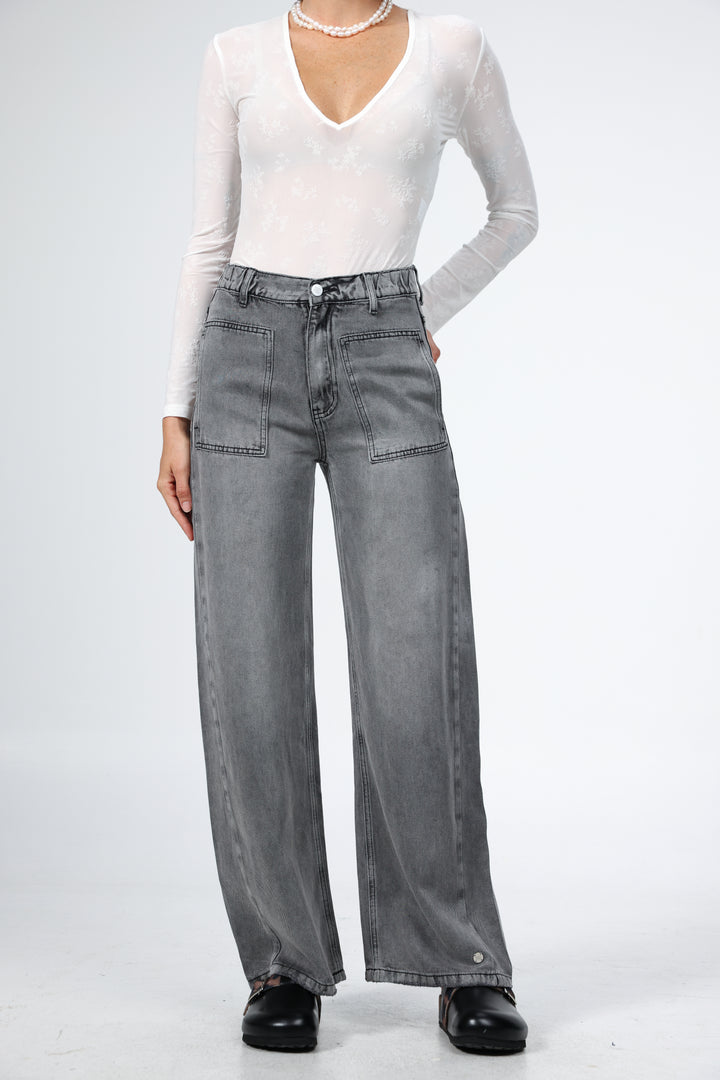 Reorganized Grey Soft Denim