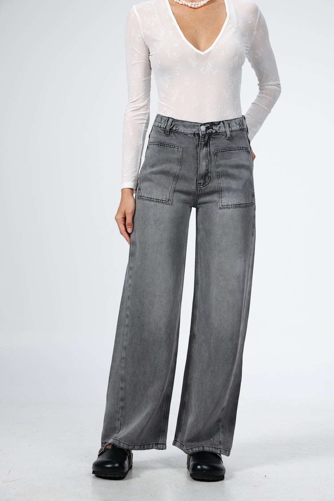 Reorganized Grey Soft Denim