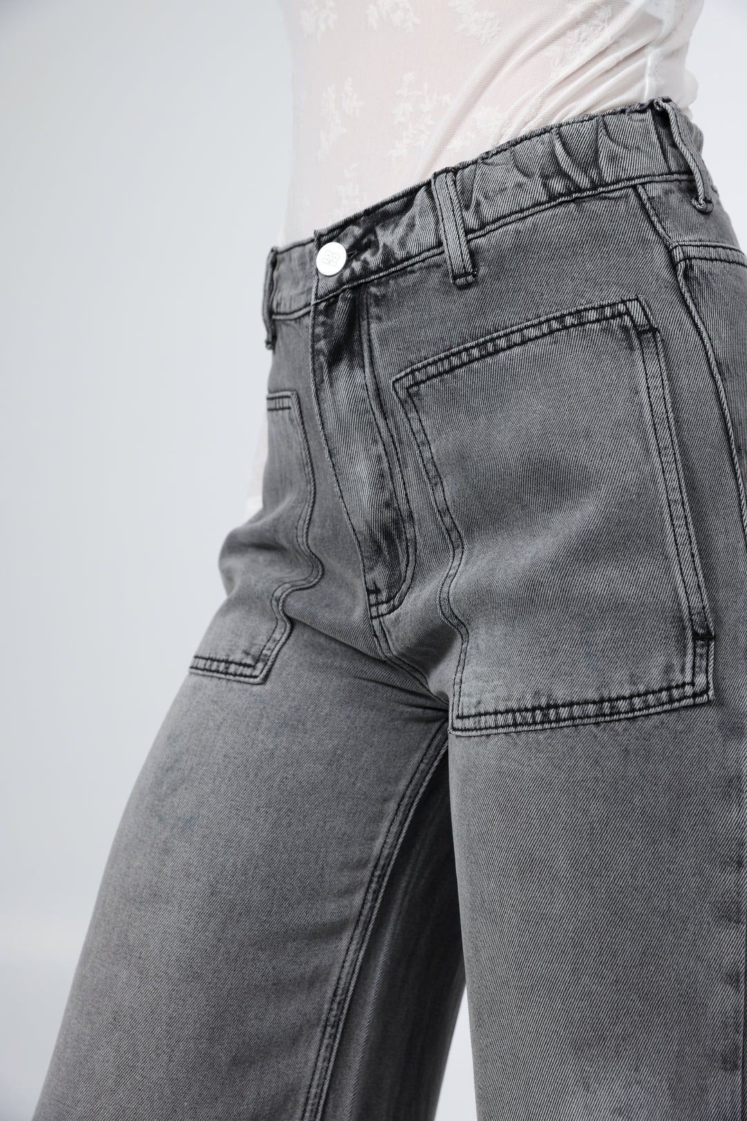 Reorganized Grey Soft Denim