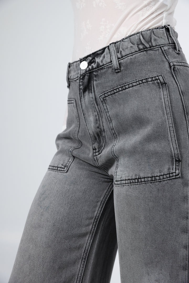 Reorganized Grey Soft Denim