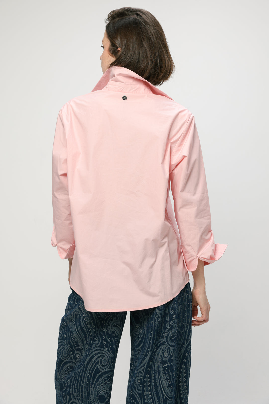 Accent Pocket Light Pink Buttoned Shirt