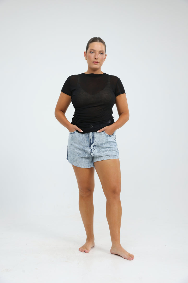 Clean04 Black T-Shirt