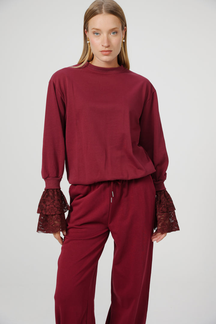 Drifting Wine Sweatshirt