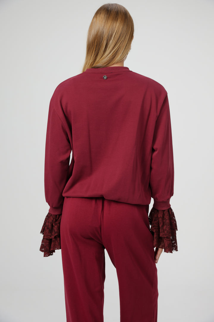 Drifting Wine Sweatshirt