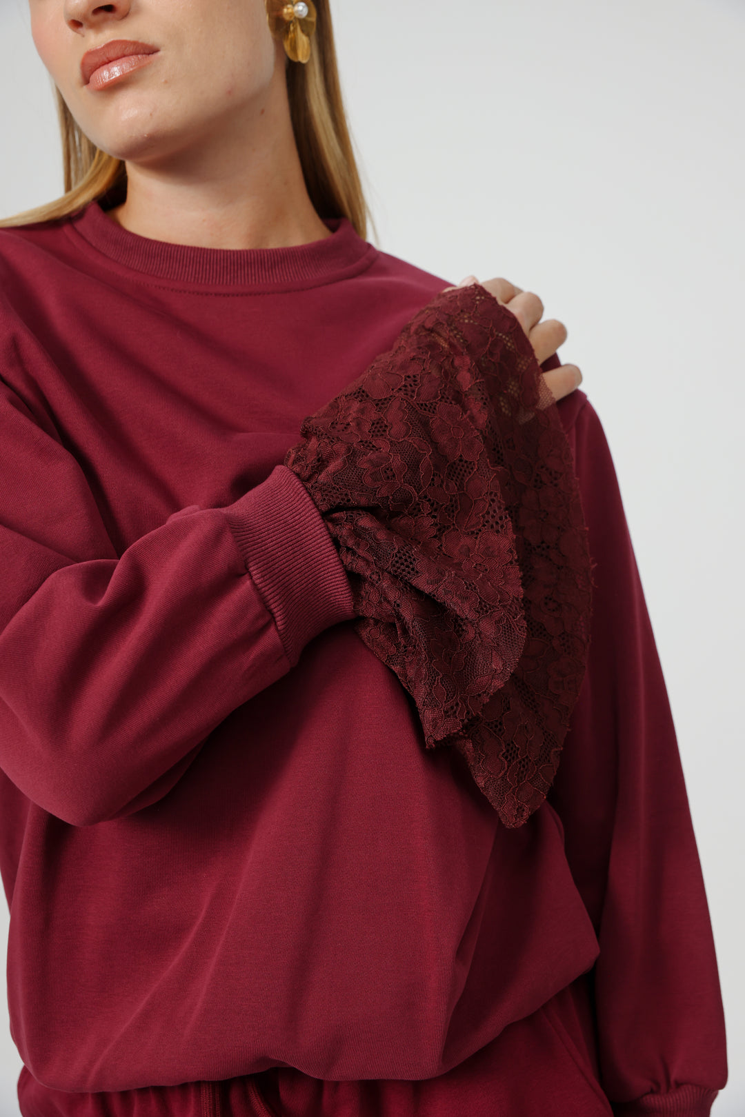 Drifting Wine Sweatshirt