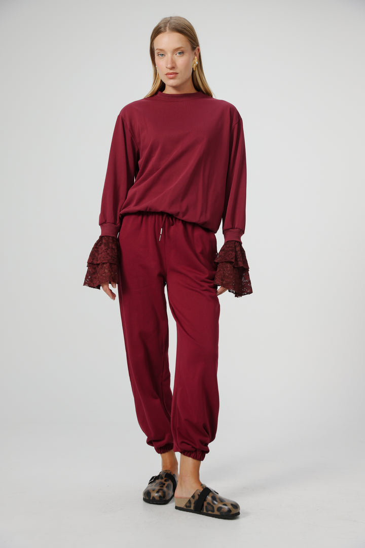 Drifting Wine Sweatshirt