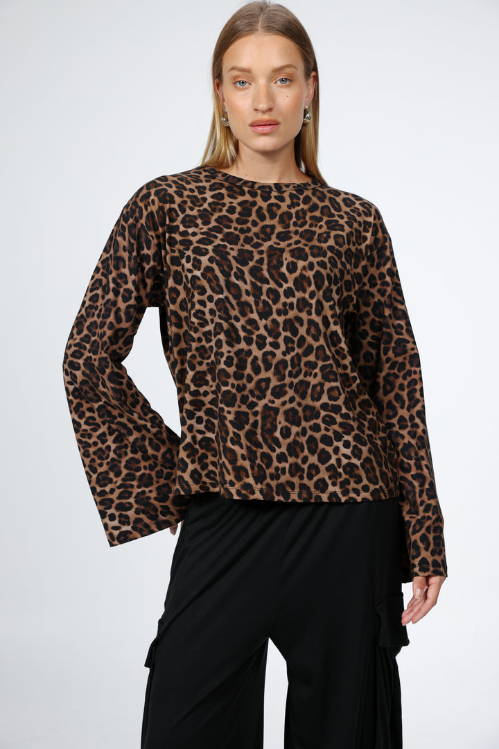 Boyfriend Leopard Shirt