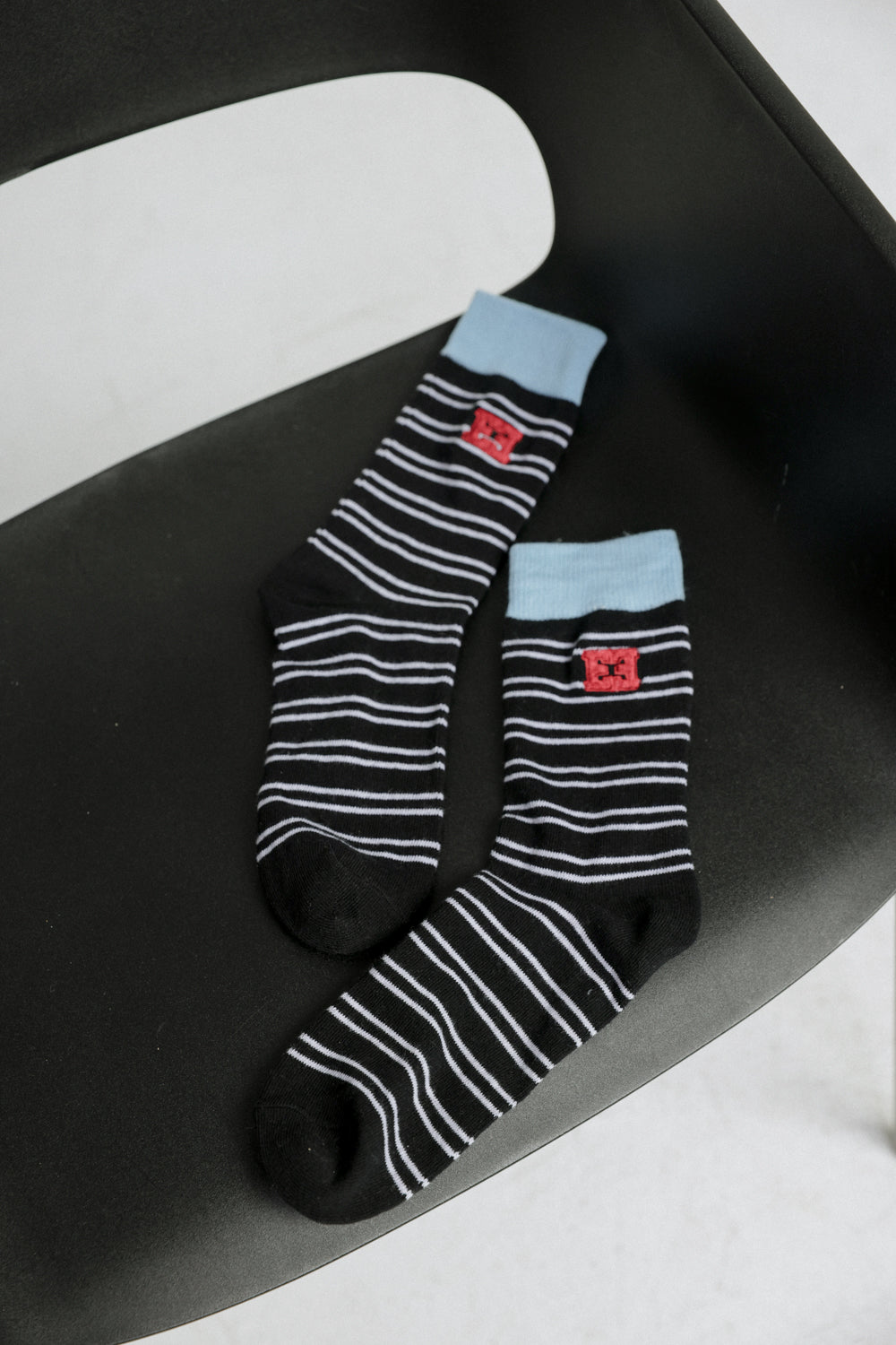 EE Black Striped Socks