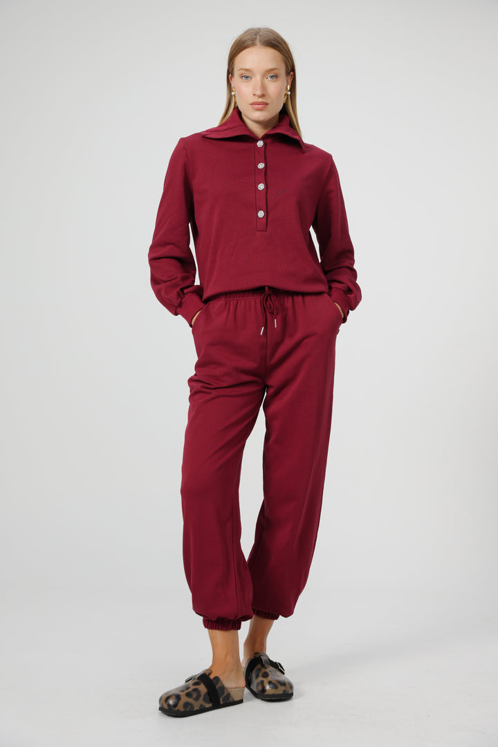 Clouding Wine Sweatshirt