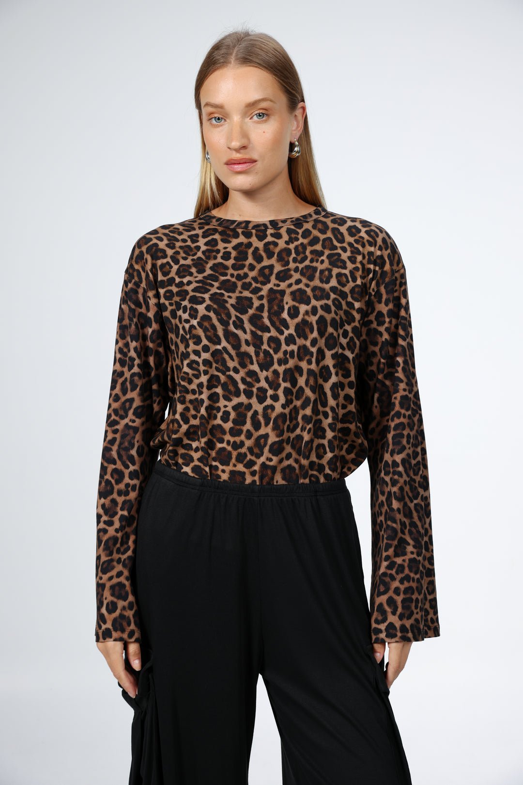 Boyfriend Leopard Shirt