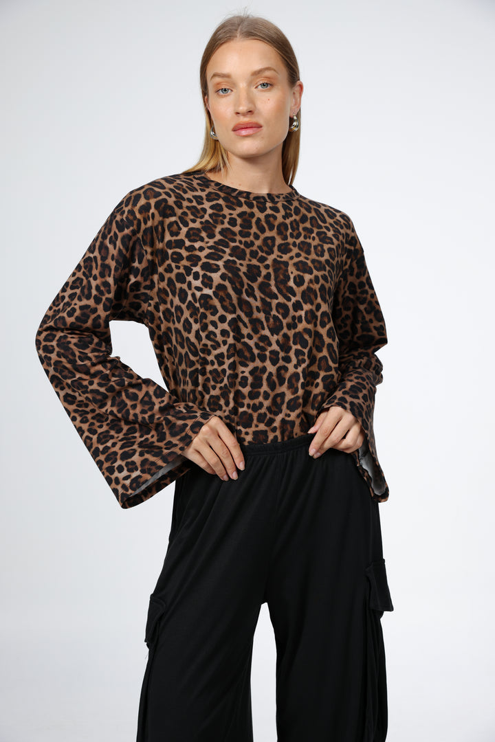 Boyfriend Leopard Shirt